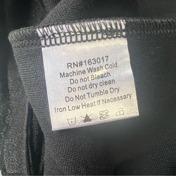 NWT Princess Polly Black glitter Croft pants - Picture 5 of 16